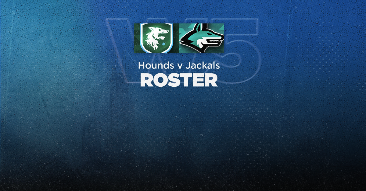 Week Five Roster: Hounds vs Jackals