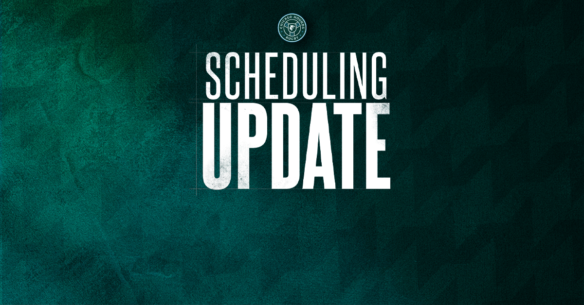 Scheduling Update for Major League Rugby Week 16