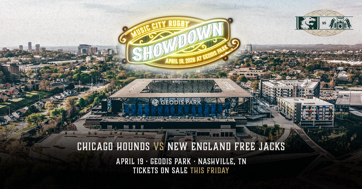 Nashville to Host First-Ever Tennessee Major League Rugby Game this April